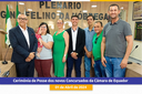 Posse dos concursados da Câmara de Equador Posse dos concursados da Câmara de Equador