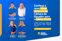 Nova Mesa Diretora da Câmara de Equador para o Biênio 2025/2026 Nova Mesa Diretora da Câmara de Equador para o Biênio 2025/2026
